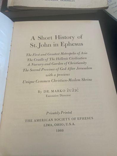 A short history of St John in Ephesus