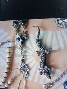 necklace, rings,bracelets, 30 Eur if u take All.There is lot..they Are used.