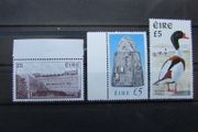 Three Irish Definitive Five Pound Stamps.MNH.Free post.