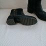 Kanna Ankle Boots Black Leather/Suede Trim (Kanna) Size 40, New Image 4
