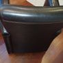 2 x leatherette tub armchairs Image 2