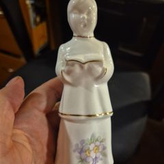 Rare Find. Royal TARA Fine Bone China Figurine. Altar Boy. Choir Boy. Singing. Handmade in Galway.
