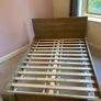 Kingsize bed frame VEDDE 160x200 wild oak Image 8