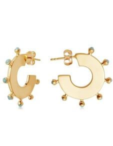 Missoma sphere hoop earrings