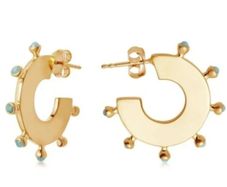 Missoma sphere hoop earrings