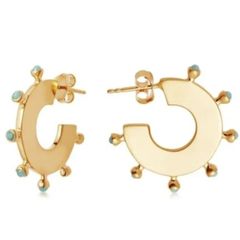 Missoma sphere hoop earrings