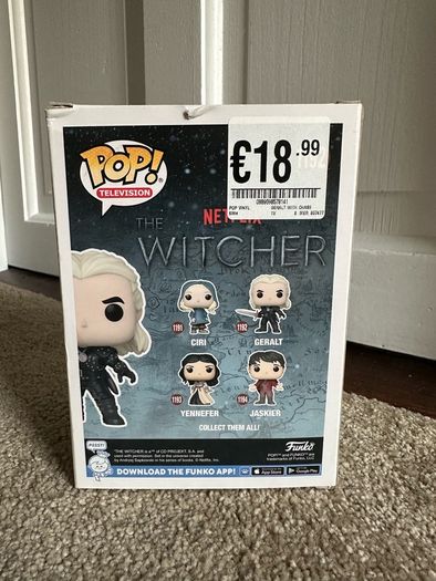 Funko Pop! The Witcher Geralt #1192 Vinyl Figure