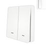 MOES ZigBee 2 Gang Wireless Smart Wall Light Switch Image 2