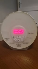Lumie Sunrise Wake-Up Light. Alarm Clock. Brand New