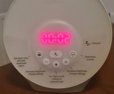 Lumie Sunrise Wake-Up Light. Alarm Clock. Brand New