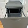 Grey filing cabinet Image 4