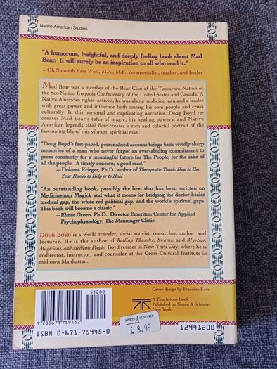 Mad Bear/ Douglas Boyde/ 1994/ Simon & Schuster