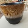 German 20th Century  Planter Plant Pot  1990s Fat Lava Image 2