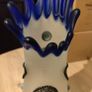Blue Glass Vase Image 4