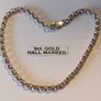 9ct Gold Petite Round Belcher link bracelet. Image 5