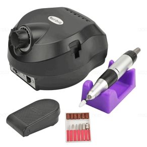 30000RPM Electric Nail Drill Machine Pro Nail File Drill Bits Pedicure Manicure BLACK