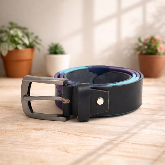 Unisex Genuine Leather Polo Belt Premium Multi-Color Designer Belt