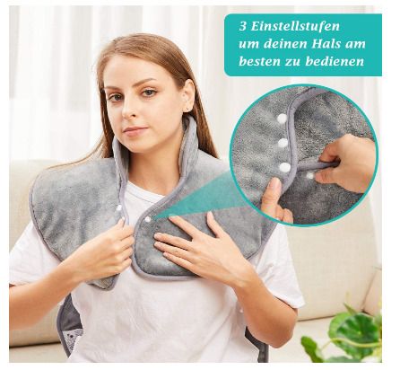 Heating Pad for Back, Shoulder, Neck, 60 x 100 cm