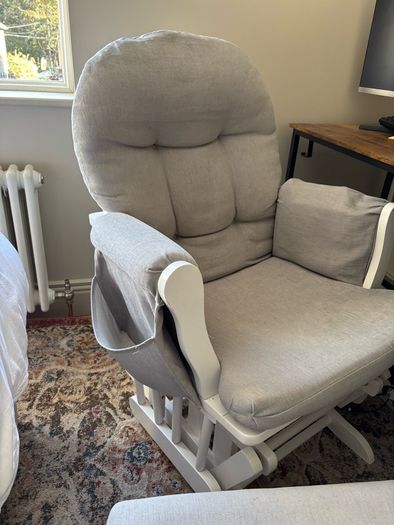 Rocking Chair and Footstool