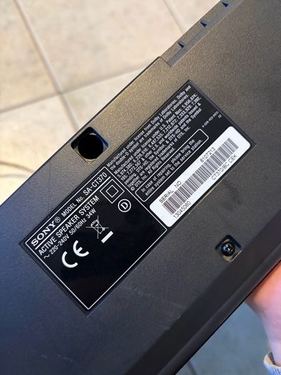 Sony speaker