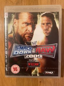 PS3 Game Sealed. WWE Smackdown vs Raw 2009. Disc loose in sealed case.
