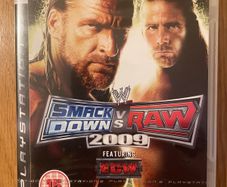 PS3 Game Sealed. WWE Smackdown vs Raw 2009. Disc loose in sealed case.
