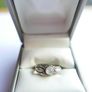 Vintage Sterling Silver 925 Moonstone Ring size L1/2 - 2,9g Image 2