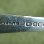 Antique Silver Plated With Hand Painted Ceramic Handle SPOON length 12" Image 5