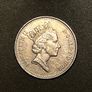 Rare 1992 British 10 Pence Coin D.g Reg F.d Queen Elizabeth Ii Image 2