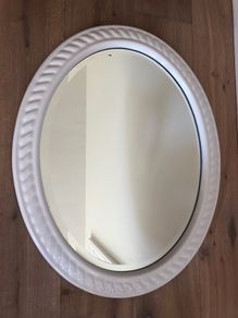 White Ceramic Mirror