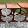 Authentic vintage G Plan, teak, with the distinctive curved/ whale tail feet c1960 Image 3
