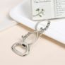 Infinity Love Forever Design Silver Metal Wedding Favor Bottle Opener Image 4