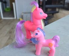 Magic Potion Sunsparkle and free McDonalds small Sun Sparkle MLP G2 My Little Pony