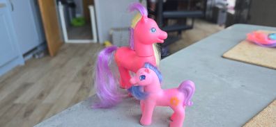 Magic Potion Sunsparkle and free McDonalds small Sun Sparkle MLP G2 My Little Pony