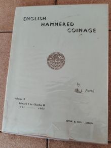 English Hammered Coinage Vol 2 (1960 True First Edition) - J.J. North - Spink