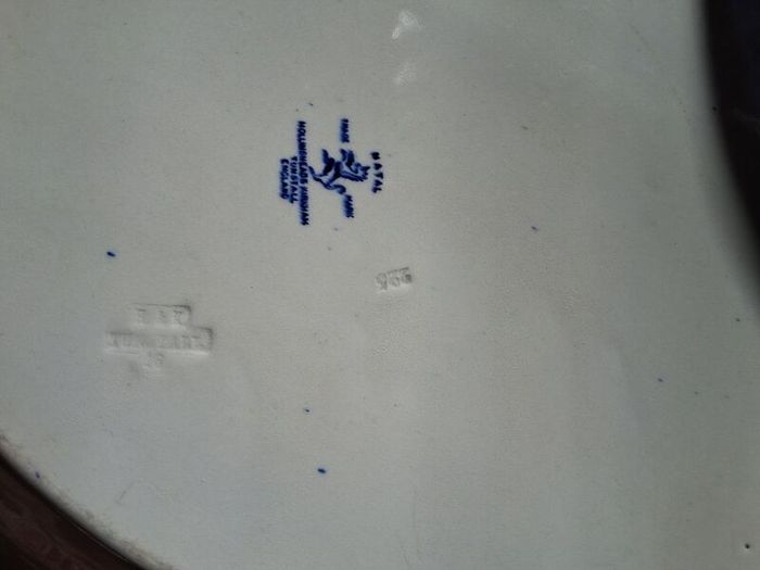Antique plate