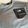 Boys genuine The North Face Sweater Top Grey XL Image 4