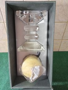 Newgrange Glass Candle Holder + Candle