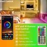 30m Led Strip Lights RGB Music Sync Color Changing, Led Lights with Smart App Control Remote, Led Lights for Bedroom Lighting Flexible Home Decoration Image 3