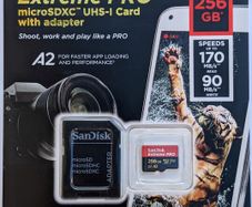 Sandisk Extreme Pro Micro Sd Microsd Card 256gb Fast Super Speed U3 V30