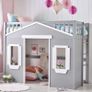 Bunk bed and playhouse Image 3