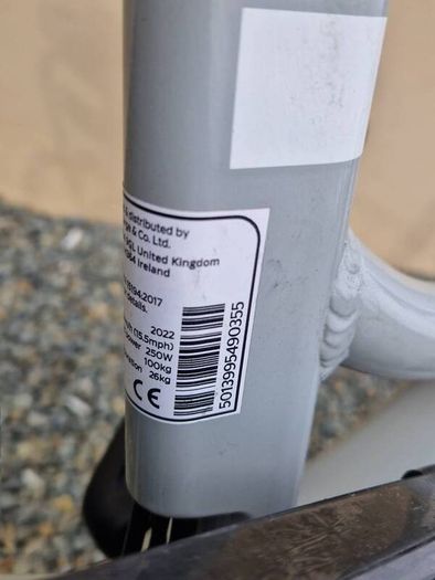 Forme Cromford Pro ELS E-Bike Grey 26 inch electric bike