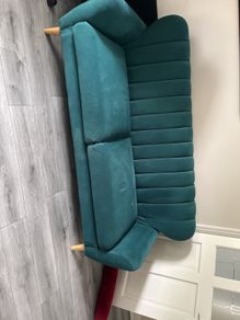 green couch