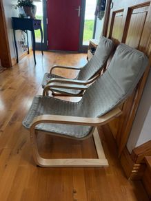 2x Poang Children's Armchair