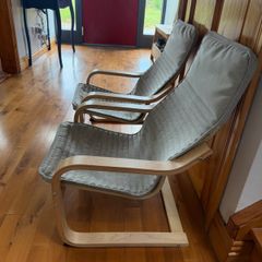 2x Poang Children's Armchair