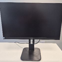 AOC 24E1Q 23.8 inch FHD monitor 2025 FREE 8K DisplayPort Chromeline cable