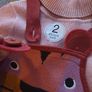 Next Tiger Pinafore Dress and Fine Knit Jumper-Top Set Image 3