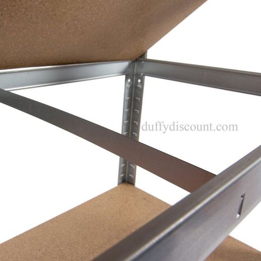 Commercial Storage Shelving Unit - 5 Shelves - 1780h x 900w x 450d - 175kg per Shelf