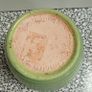 German 90's Schuerich Pale Green Ribbed Planter Plant Pot  1990s Image 2