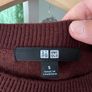 Uniqlo maroon cashmere jumper Image 3